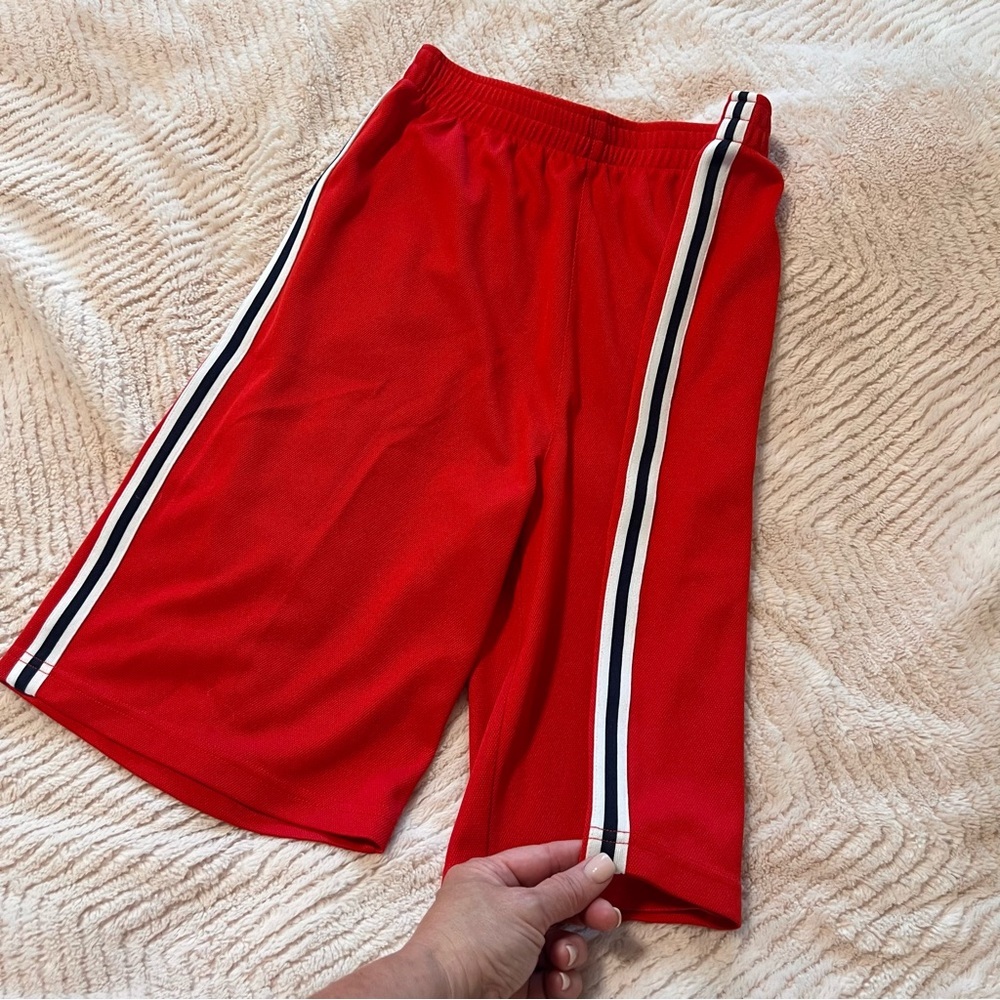 Topia Kids Red and Black Striped Active Shorts Bundle 12/14 - Picture 8 of 11